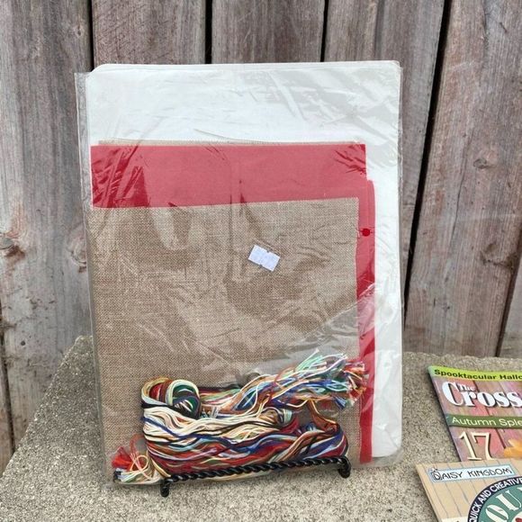 NFS Vintage Holiday Cross Stitch Art Crafting Bundle Patterns Kits Magazine - Picture 9 of 15